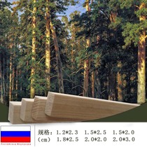 Russia imported pine photo frame oil painting keel line L-shaped frameless painting inner frame line stretch painting wooden strip material
