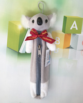 New plush doll foreign trade Australia red bow koala pencil bag koala pencil case pendant BD