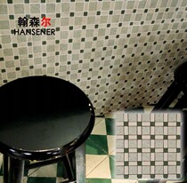 Hong Kong tea restaurant full body ceramic mosaic cover antique exterior wall tile floor anti-slip old house ice room repair