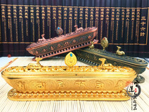 Thickened eight treasures incense burner eight treasures sleeping incense burner alloy bronze incense burner medium