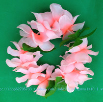 Wholesale Head Ring Dance with Elastic Garland Headdress Flower Strips Hawaiian Hula Accessories Garland worn on the head