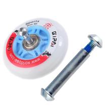 Snake - sized six - wheel two - wheel vitality board component flash wheel 84MM large wheel bearing wire wear PU wheel