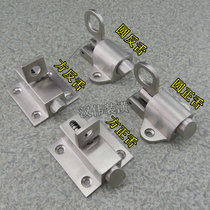 Solid stainless steel self-closing automatic latch aluminum door and window middle latch door bolt steel window spring aircraft latch lock