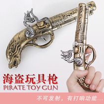Pirates of the Caribbean props plastic gun firing gun pirate weapons cosplay Pirate party supplies weapons