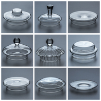 New heat-resistant transparent glass tea set accessories teapot cup lid tea cup cup tea kettle with lid steel leak