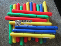 Batton kindergarten gymnastics stick sound plastic color stick childrens sports fitness equipment morning exercise stick