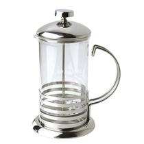 YAMI YAMI 2 people coffee bean stripe tea brewer method press pot heat-resistant glass coffee pot 350ml