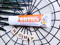  Recommended by German dentists _ ELMEX 0-6 years old special anti-tooth decay can swallow childrens low fluoride toothpaste 50ml