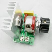 Imported chip voltage regulator 220V power regulator 4000W thyristor voltage regulator temperature dimming speed regulation