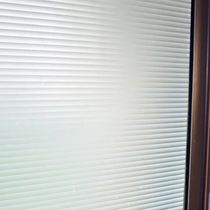 Frosted imitation Louver glass film toilet bathroom window sticker office light transparent sunscreen window sticker