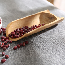 Bamboo bamboo spoon Anan Life Hall shooting props retro photography background props tea photo background cloth