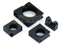 AD54 5 nylon hose fixing bracket fixed seat with cover plastic square fixing clamp cable fixing base