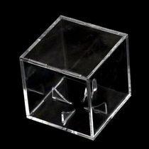 Acrylic transparent baseball display box base collection box Dust-proof and moisture-proof plastic decorative box