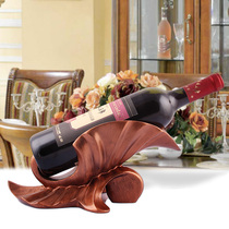 European wine rack ornaments Resin Nordic entrance wine rack Wine cabinet Wine rack Wine rack creative ornaments