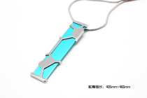 Water Cube official flagship store Four Seasons snake bone chain and pendant magazine recommended creative I star model