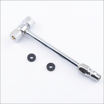 Double-head straight shank Dual-purpose air-filling nozzle Grand-wagon car tire fast inflatable bar smoke bucket cheer gas nozzle