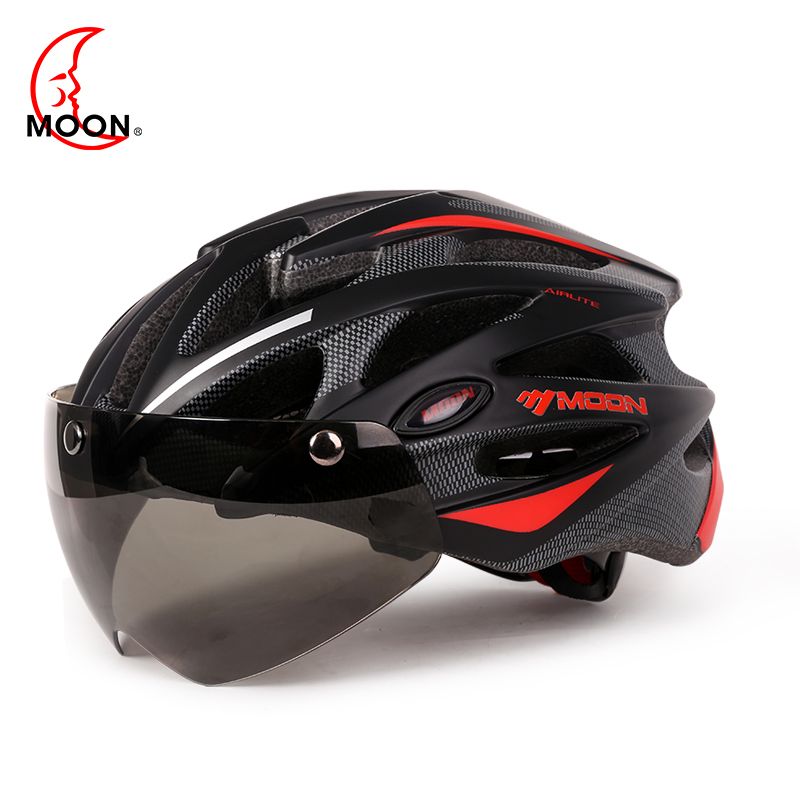 Moon Riding Helmet Integrated Formation Road Bicycle Helmet Riding Equipment Helmet Safety Hat for Men and Women