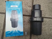 UPVC ball bottom valve bottom check valve chemical plastic UPVC water pump bottom valve DN40 DN50