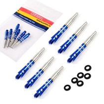 CUESOUL Q 6 pack 2BA darts pole flying benchmark nylon aluminum bar racing dart accessories set