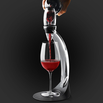 Creative fast decanter LED glowing red wine pager split magic wine dispenser set gift