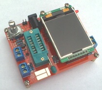 Transistor tester Frequency meter PWM square wave LCR meter Voltmeter full color screen graphic display