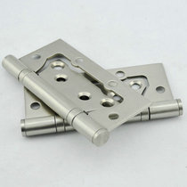 4-inch muffled thickened stainless steel primary-secondary hinge without notching baking varnish-free door application