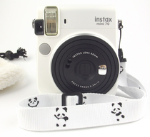 Fuji camera flapping up mini7s mini8 25 shoulder strap mini crystal shell Colorful Harness Panda Shoulder Strap