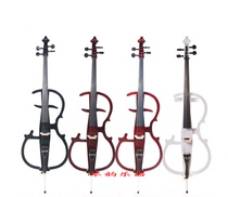 Painted electronic cello electroacoustic mute White Black Red imported pickup professional performance