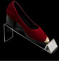 Leather shoes display stand Organic plastic acrylic shoe rack Casual mens shoes shoe rack shoe holder sandal rack thickened