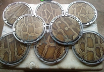 Wave musical instrument three strings Qinqin musical instrument accessories Python skin antimony with frame Qinqin 200 yuan below factory direct sales