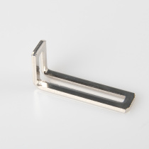 Nickel plated adjustable furniture corner yard angle iron 90-degree right angle reinforcement connecting piece L type 3 0x28x62 3x16 hole 5 5