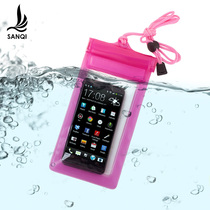Sanqi smart phone waterproof bag diving drifting large sealed mobile phone waterproof bag Swimming hot spring sports equipment