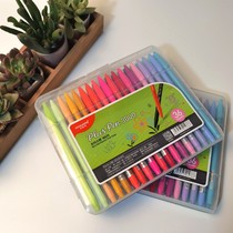 Korean monami monami 36 color color fiber pen color needle pen design hand account painting Hook pen gel pen