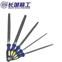 Great Wall Seiko file plastic handle middle tooth fitter file steel file triangle semicircular flat file round File File File File