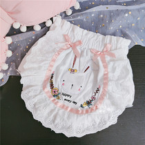 Loretta Wind Girl Summer Shorts Baby Butterfly Embroidered Bread Pants Baby Pure Cotton Lace Pants PP Pants