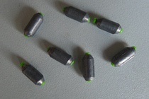 Bulk 2 0g fast sinker Plastic core taidiao Sinker lead sheath 1 0 yuan ring