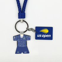 Djokovic 2018 US Open robe with tennis keychain chain lanyard decoration NovakDjokovic