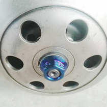 DIO50 ZX50 small turtle TACT50 DJ1 rear clutch fixing nut modified CNC pulley nut