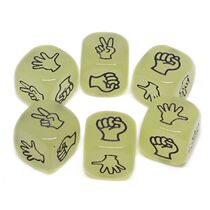 Luminous guessing dice dice childrens game toy accessories bar creative gift wine color drinking sieve