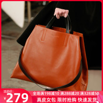 Light luxury big bag 2021 new fashion leather womens bag atmospheric large capacity brand high-end sense handbag summer