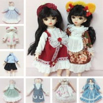 Fat baby 30cm dress up baby clothes BJD 6 points baby clothes dress casual suit 1 6 yosd doll clothes