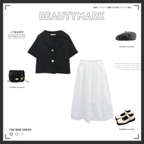 Summer dress 2022 New senior senses lukewarm wind with dress two suits fat mm light ripened wind big code womens dress