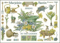 Lanarte_34289 Spring Garden Cross Stitch Electronic Drawing Redraw Source File XSD