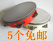 Orff percussion instrument stage dance props tambourine tambourine tambourine kindergarten play teaching aids