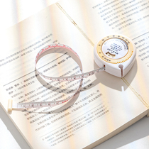  Multifunctional BMI soft ruler Measurements Clothing ruler Waist bust tape measure Measuring ruler Household high-precision clothing tape measure
