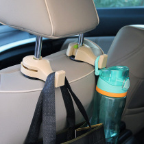 Lockable car seat back hidden hook invisible car interior rear car creative gadgets pair pack