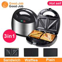 electric sandwich maker panini waffle cake machine toaster