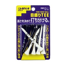 New Japanese DAIYA golf stud TE-122 with scale wooden tee box golf tee