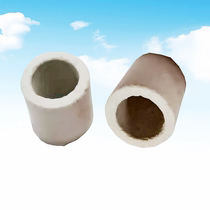 Insulated ceramic tube electric furnace wire oven high temperature resistant porcelain sleeve hollow magnetic bead corundum tube thermocouple protection tube