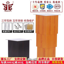 Shengtang style Japanese wood decoration tatami elevator Electric tatami lifting table Remote control Tatami lifting table